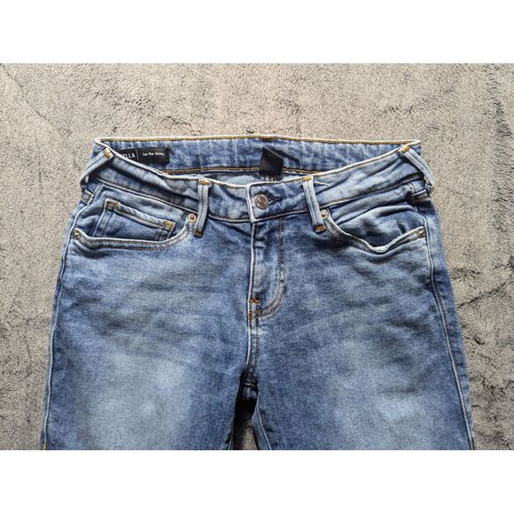 True Religion Stella Low Rise Skinny Jeans Women's Size 27 Medium Wash - Picture 2 of 14